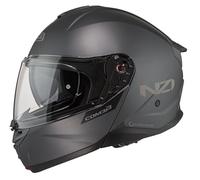 NZI COMBI 3 Duo antracita mate ECE22.06 casco abatible doble homologación - Color: GRIS, Talla: Talla 2XL