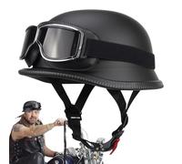 Casco de moto de media cara - Gorra de béisbol de verano, ligera y cómoda, gafas de protección retro para ATV, coches, barcos, tractores, carritos de golf, viajes al aire libre, hombres y adultos
