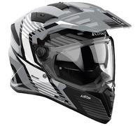 Casco de moto enduro Airoh Bandit Spicy gris 3XL