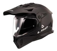 Casco de moto enduro LS2 MX702 PIONEER II negro mate S