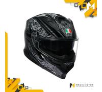 Casco de moto Integral AGV K7 M Damasco Negro