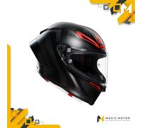 Casco de moto Integral AGV Pista GP RR XL Carbono intrépido Negro