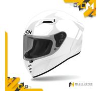 Casco de moto Integral Airoh CONNOR S SÓLIDO Blanco