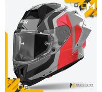 Casco de moto Integral Airoh GP 800 L COMPETENCIA Gris