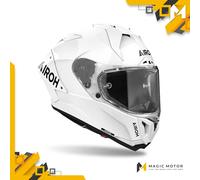 Casco de moto Integral Airoh GP 800 L SÓLIDO Blanco