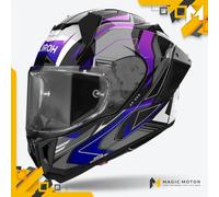 Casco de moto Integral Airoh GP 800 M DEBE Gris