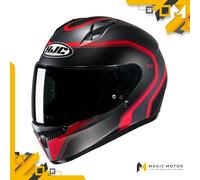 Casco de moto Integral HJC C10 XS ELIE Rojo Opaco