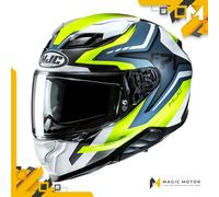 Casco de moto Integral HJC F71 L FES Amarillo Opaco
