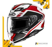 Casco de moto Integral HJC F71 XL ACHAPARRADO Rojo