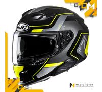 Casco de moto Integral HJC F71 XXL ARCAN Plateado