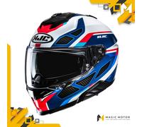 Casco de moto Integral HJC i71 S ZEST Azul Pulido