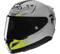 Casco de moto integral HJC RPHA 12 Enoth MC3H gris-amarillo S