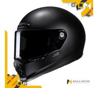 Casco de moto Integral HJC V10 XL SOLID Negro Opaco