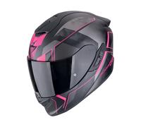 Casco de moto integral Scorpion EXO-1400 EVO II AIR INTENSIO negro mate-rosa XS