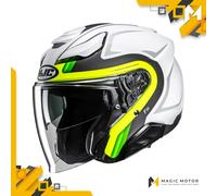 Casco de moto Jet HJC F31 S BASK Blanco Opaco
