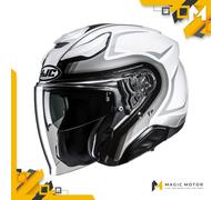 Casco de moto Jet HJC F31 S BASK Blanco Pulido