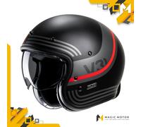 Casco de moto Jet HJC V31 M BYRON Negro Opaco