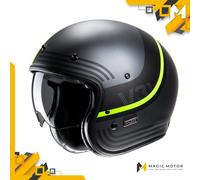 Casco de moto Jet HJC V31 XS BYRON Plateado Opaco