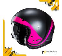 Casco de moto Jet HJC V31 XS EMGO Rosa Opaco