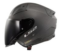 LS2, Casco Moto Jet INFINITY II CARBON Matt Carbon, XL