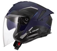Casco de moto Jet LS2 OF618 Verso II Air XL (61/62 cm)