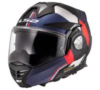 Casco De Moto LS2 FF901 Advant X Ultra (Negro Mate/Azul/Rojo) Talla: M (57)