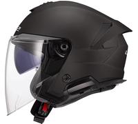 LS2, Casco Moto Jet VERSO II SOLID Matt Black, M