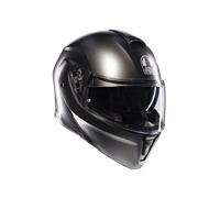 Casco De Moto Modular AGV Streetmodular E2206 Mono Mate Asfalto Gris Mate