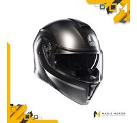 Casco de moto Modular AGV STREETMODULAR S SÓLIDO Antracita