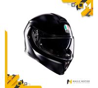 Casco de moto Modular AGV STREETMODULAR S SÓLIDO Negro