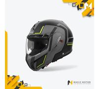 Casco de moto Modular Airoh MATHISSE II M GENIO Gris