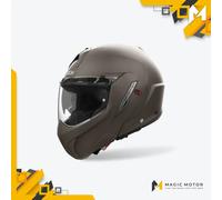 Casco de moto Modular Airoh MATHISSE II M SÓLIDO Gris