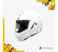 Casco de moto Modular Airoh MATHISSE II XL SÓLIDO Blanco