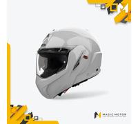 Casco de moto Modular Airoh MATHISSE II XXL SÓLIDO Gris