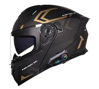 Casco de Moto Modular Bluetooth Casco Abatible con Doble Visera Doble Lente Sistema de Ventilación DOTECE Homologado Adultos Hombres Mujeres Cascos Integrales Motocicleta 3,XL=61~62cm
