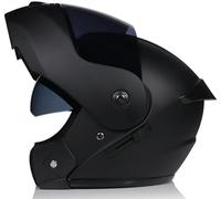 Casco De Moto Modular con Bluetooth Slot Integrado,Cascos Modulares con Doble Visera Hombre Mujer Adultos,ECE Homologado para Scooter B,XL59~60CM