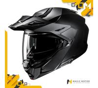 Casco de moto Modular HJC i80 XL SOLID Negro Opaco