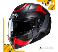 Casco de moto Modular HJC i91 XXL CARRO Negro