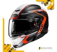 Casco de moto Modular HJC RPHA 91 CARBON S LAGOS DE CARBONO Negro