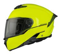 Casco de moto MT ATOM 2 SV SOLID A3 amarillo fluo brillante XS