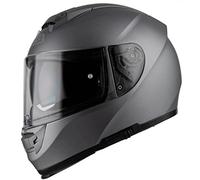 Casco de Moto NZI Eurus 2 Antracite Mate - Integral con Visor Solar (XL)