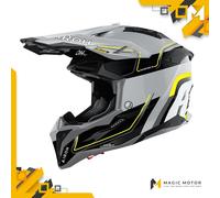 Casco de moto Off Road Airoh AVIATOR 3 XL LÍDER Gris