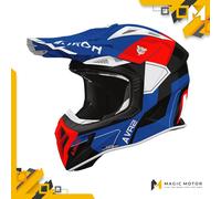 Casco de moto Off Road Airoh AVIATOR ACE 2 S BLINDAJE Azul