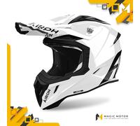Casco de moto Off Road Airoh AVIATOR ACE 2 S SÓLIDO Blanco