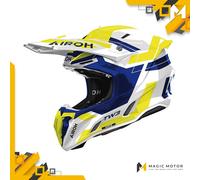 Casco de moto Off Road Airoh TWIST 3 S DINASTÍA Amarillo