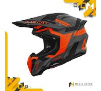 Casco de moto Off Road Airoh TWIST 3 S DINASTÍA Gris