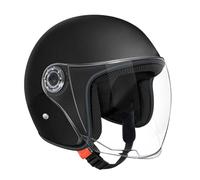 Casco de Moto para Adulto - de Cara Abierta con Visera Protectora, Equipo Ligero para Moto Deportiva y Scooter | Protección de Cabeza versátil para Viajes al Aire Libre, la s