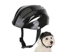 Casco De Moto para Gatos | Cubre Cabeza Ajustable Transpirable - Sombrero Construcción Canino Y Cascos Felinos | Cachorros Razas Pequeñas Viajes Bicicleta Diaria Y Exploración Al Aire Libre