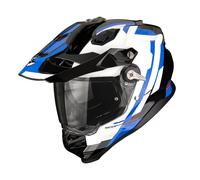 Casco De Moto Scorpion ADF-9000 Air Patrol (Negro/Azul/Blanco) Talla: M (57)