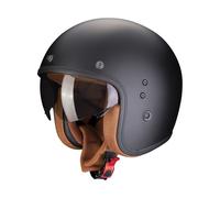 Casco De Moto Scorpion Belfast EVO Luxe Unisex (Negro) Talla: L (59)
